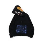 BAPE Color Camo Shark Full Zip Hoodie (SS23) – Black
